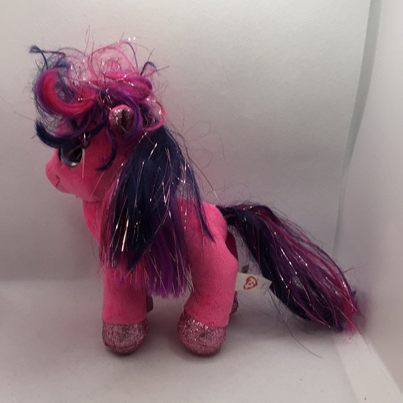 Ty Ruby Plush Stuffed Toy Pink Pony 7” - Picture 3 of 7